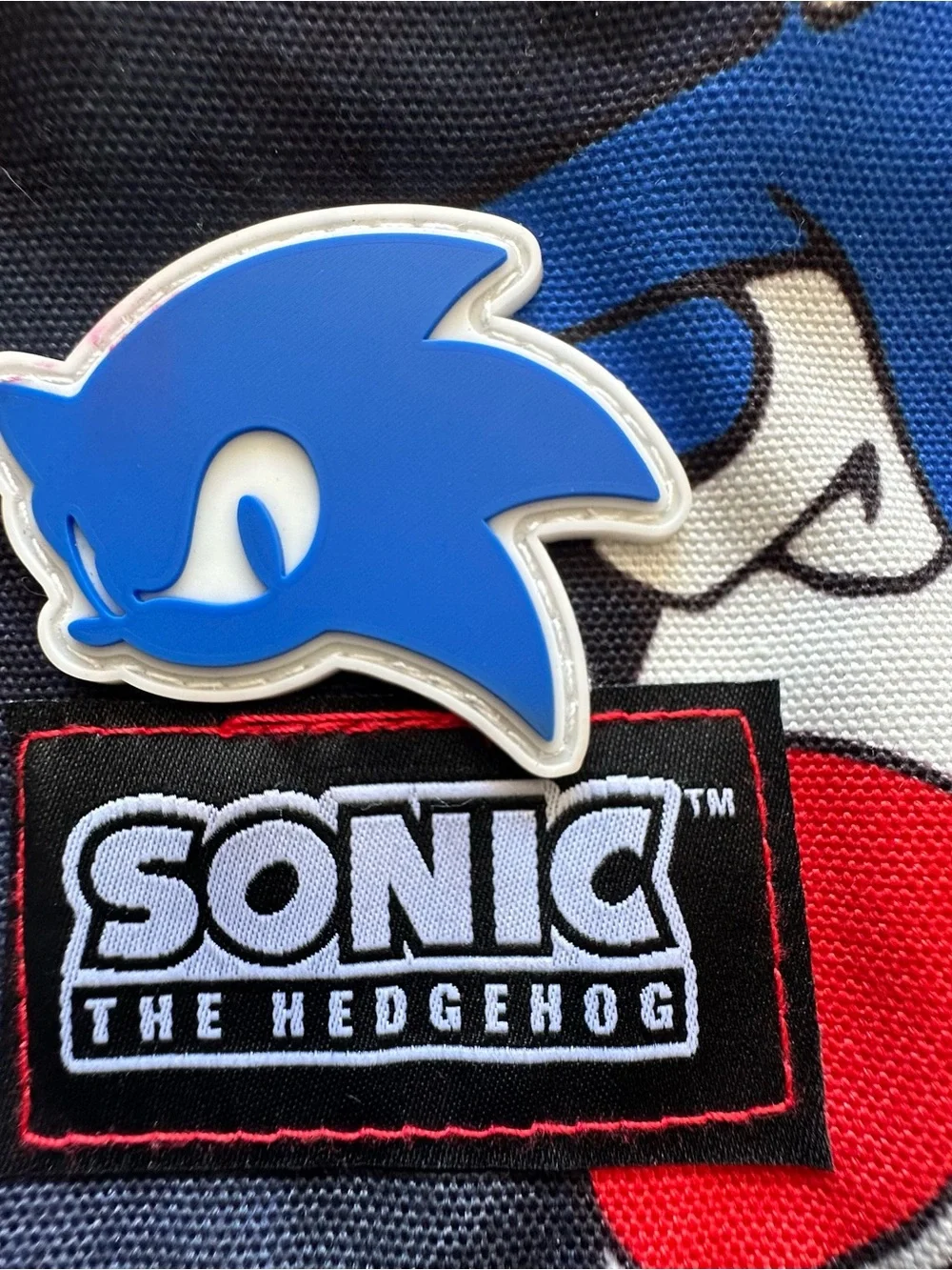 Sonic Shadow Messenger Bag BioWorld Hot Topic Crossbody NWT Adjustable Strap